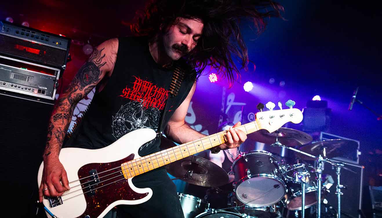 CONCERT PHOTOS: Jarhead Fertilizer performing on May 18, 2025 at Milwaukee Metal Fest 2025. ©Crystal Buchberger
